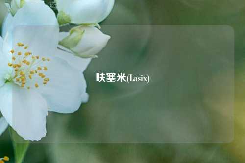 呋塞米(Lasix)