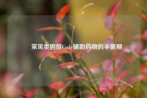 常见类固醇Cycle辅助药物的半衰期