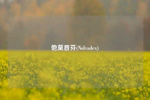 他莫昔芬(Nolvadex)